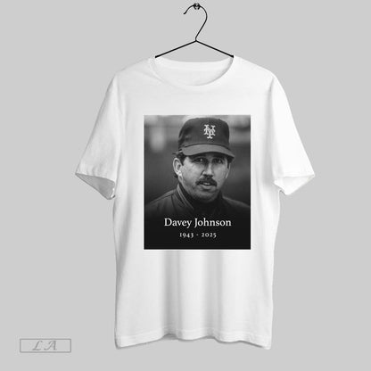 Original Memoriam Davey Johnson 1943 2025 World Series Winning