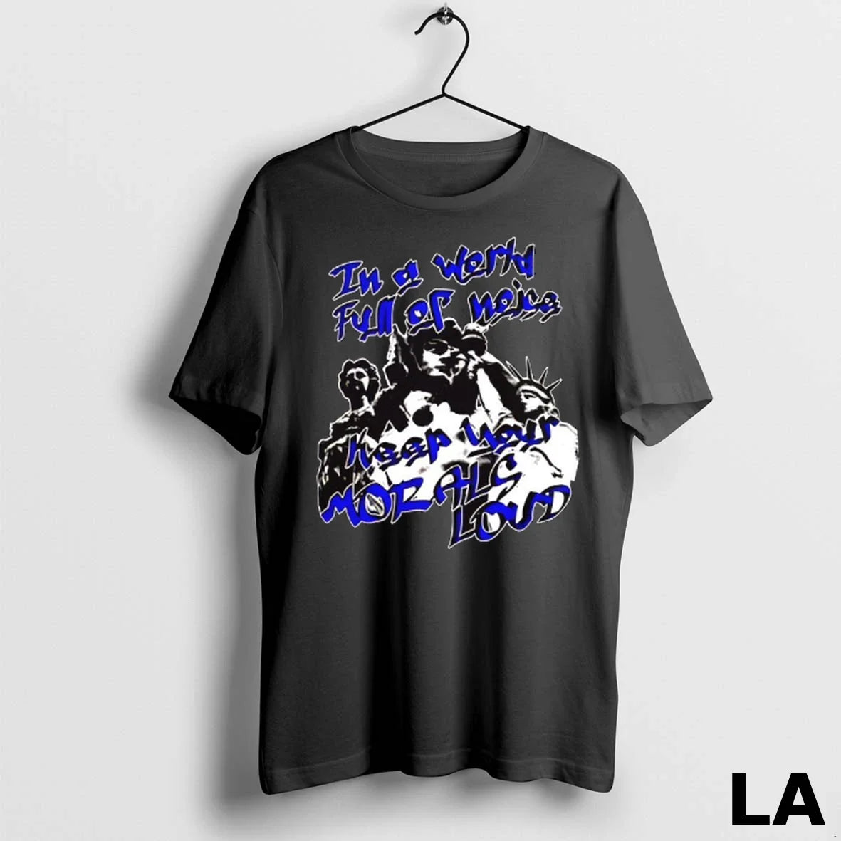 Original World Full Noise Keep Your Morals Loud Tank Top Trendy