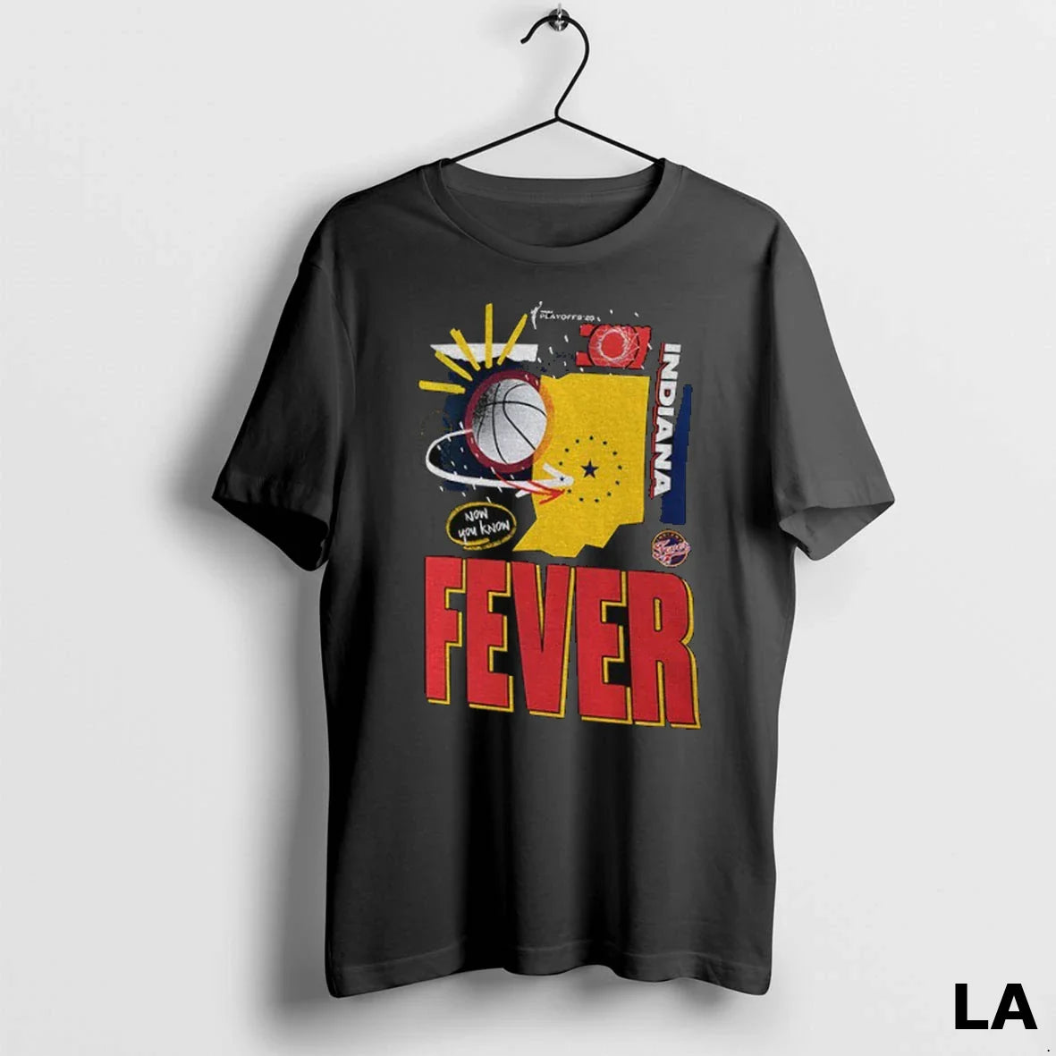 Original Indiana Fever Basketball Wnba Playoffs Power Forward Logo