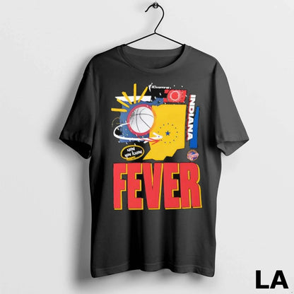 Original Indiana Fever Fanatics 2025 Wnba Playoffs Zone Ladies Hoodie