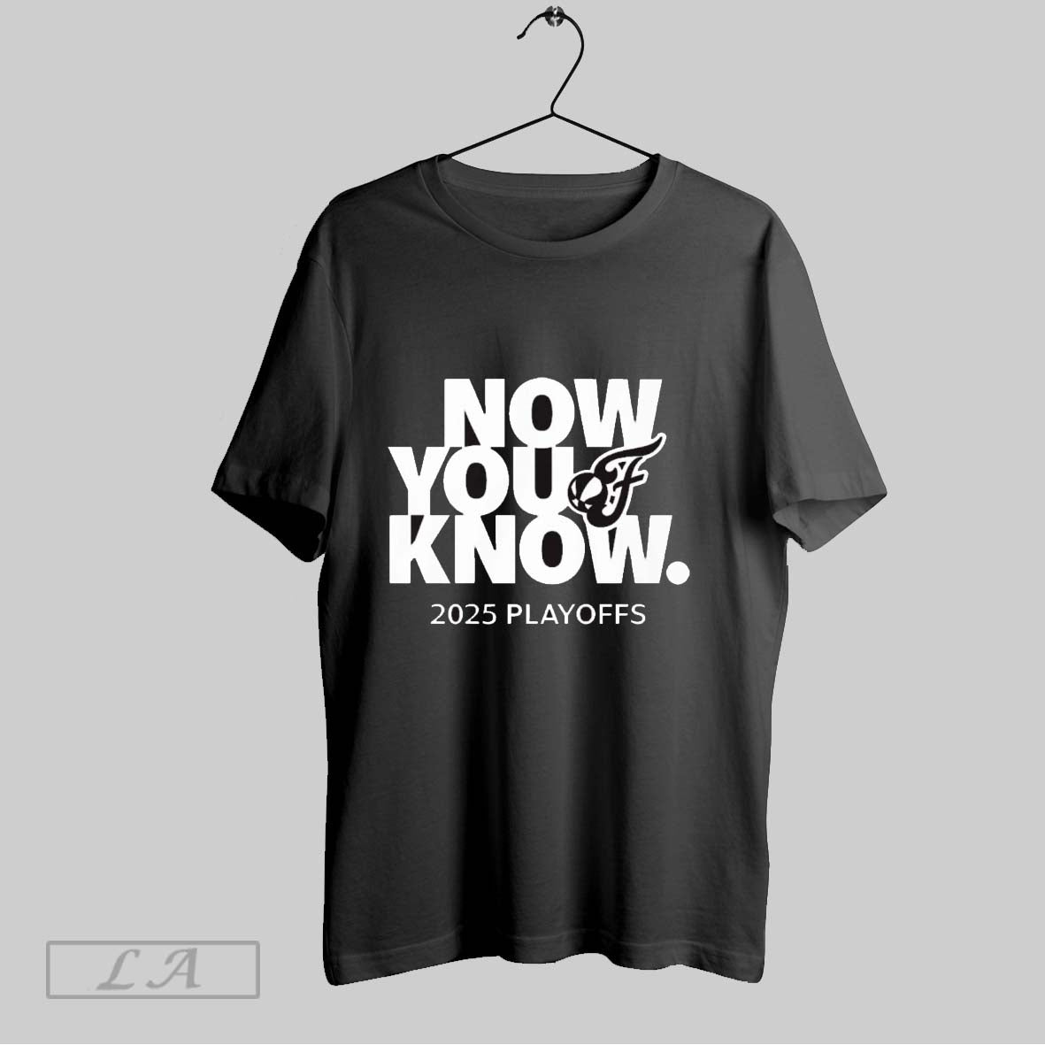 Original Indiana Fever Now You Know 2025 Playoffs Shirt Authentic Art