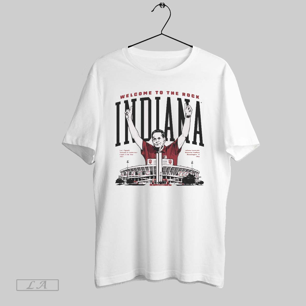 Original Indiana Hoosiers Football Welcome To Rock Curt Cignetti