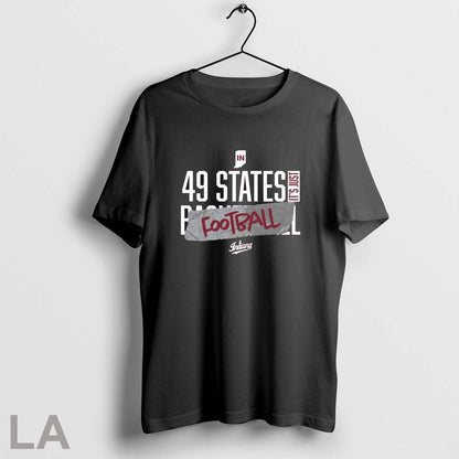 Original Indiana Hoosiers 49 States Its Just Football Tank Top