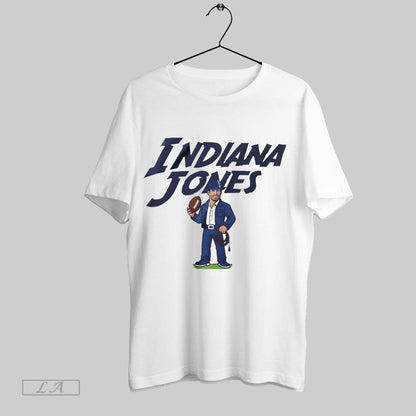 Original Indiana Jons Daniel Jones Indianapolis Colts Cartoon Shirt