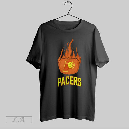 Original Indiana Pacers Flaming Pumpkin Halloween 2025 Shirt Designer