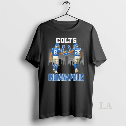 Original Indianapolis Colts Daniel Jones And Jonathan Taylor Tee