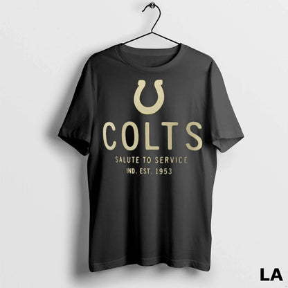 Original Indianapolis Colts Salute To Service Ind Est 1953 Hoodie