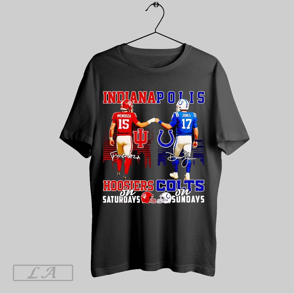 Original Indianapolis Hoosiers Saturdays Colts Sundays TShirt Unique