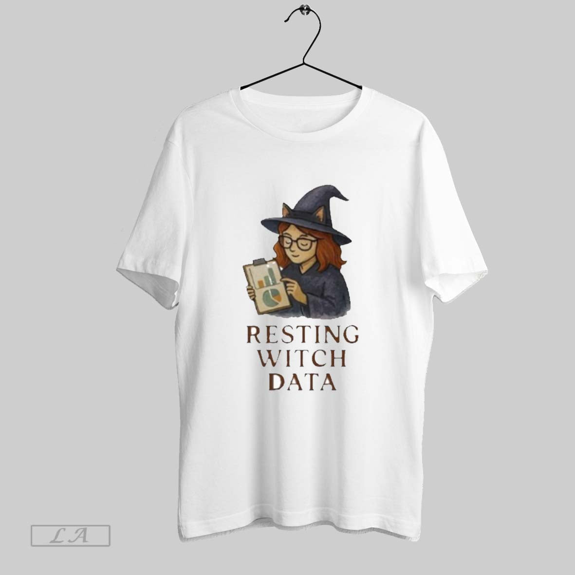 Original Inktastic Resting Witch Data Sweatshirt Vintage Art
