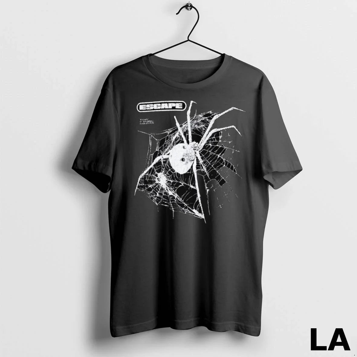Original Insomniac Escape Spider Long Sleve Tee Elegant Style