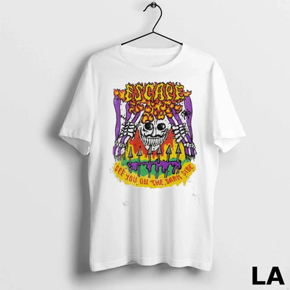 Original Insomniac Flaming Circus Ladies Long Sleeve Exclusive Art