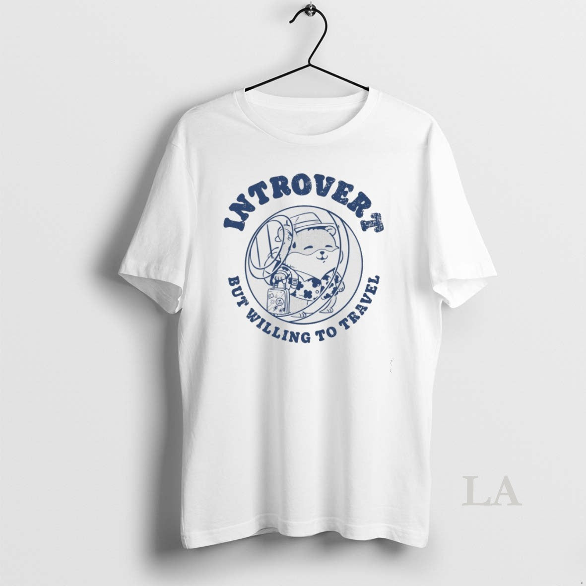 Original Introvert But Willing To Travel Hoodie Designer Apparel