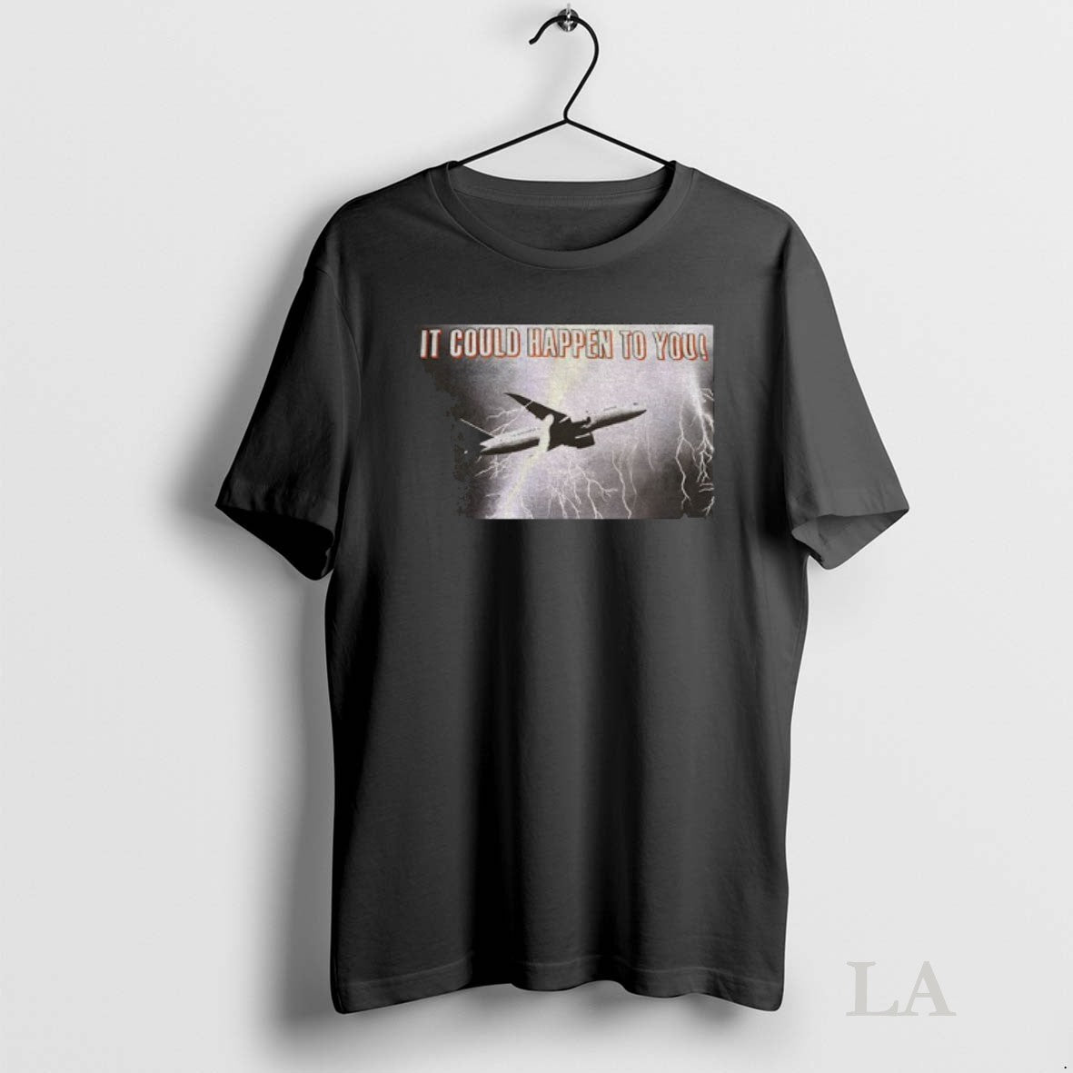 Original It Could Happen To You Plane Lightning TShirt Vintage Gift