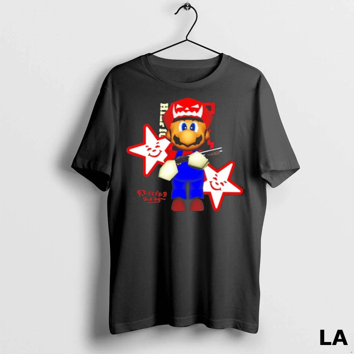 Original Italian Plumber Mario Gun Tank Top Modern Collection
