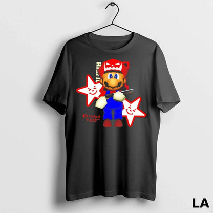 Original Italian Plumber Mario Gun Tank Top Modern Collection