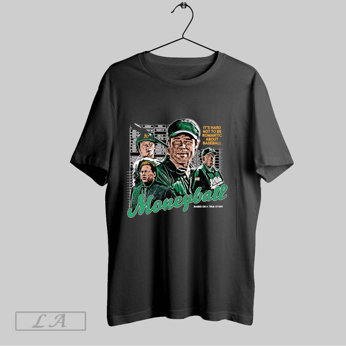 Original Its Hard Not To Be Romantic About Baseball Moneyball Tank