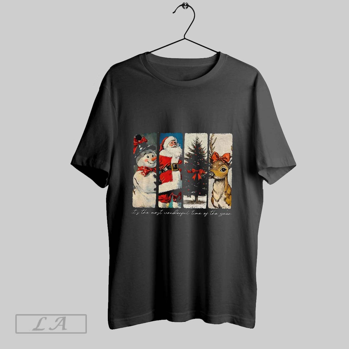 Original Its Most Wonderful Time Year Santa 2025 Tank Top Authentic