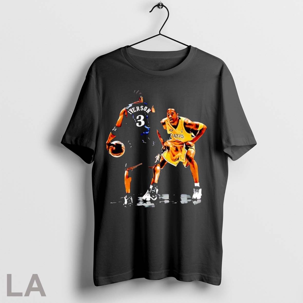 Original Iverson Vs Bryant Nba Basketball Art Long Sleeve Unique Style