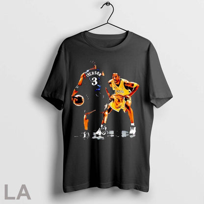Original Iverson Vs Bryant Nba Basketball Art Long Sleeve Unique Style