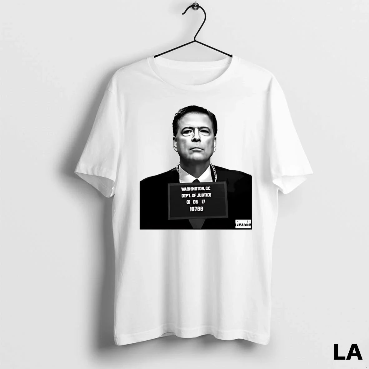 Original J Edgar Comey Mugshot Dept Justice Hoodie Modern Style