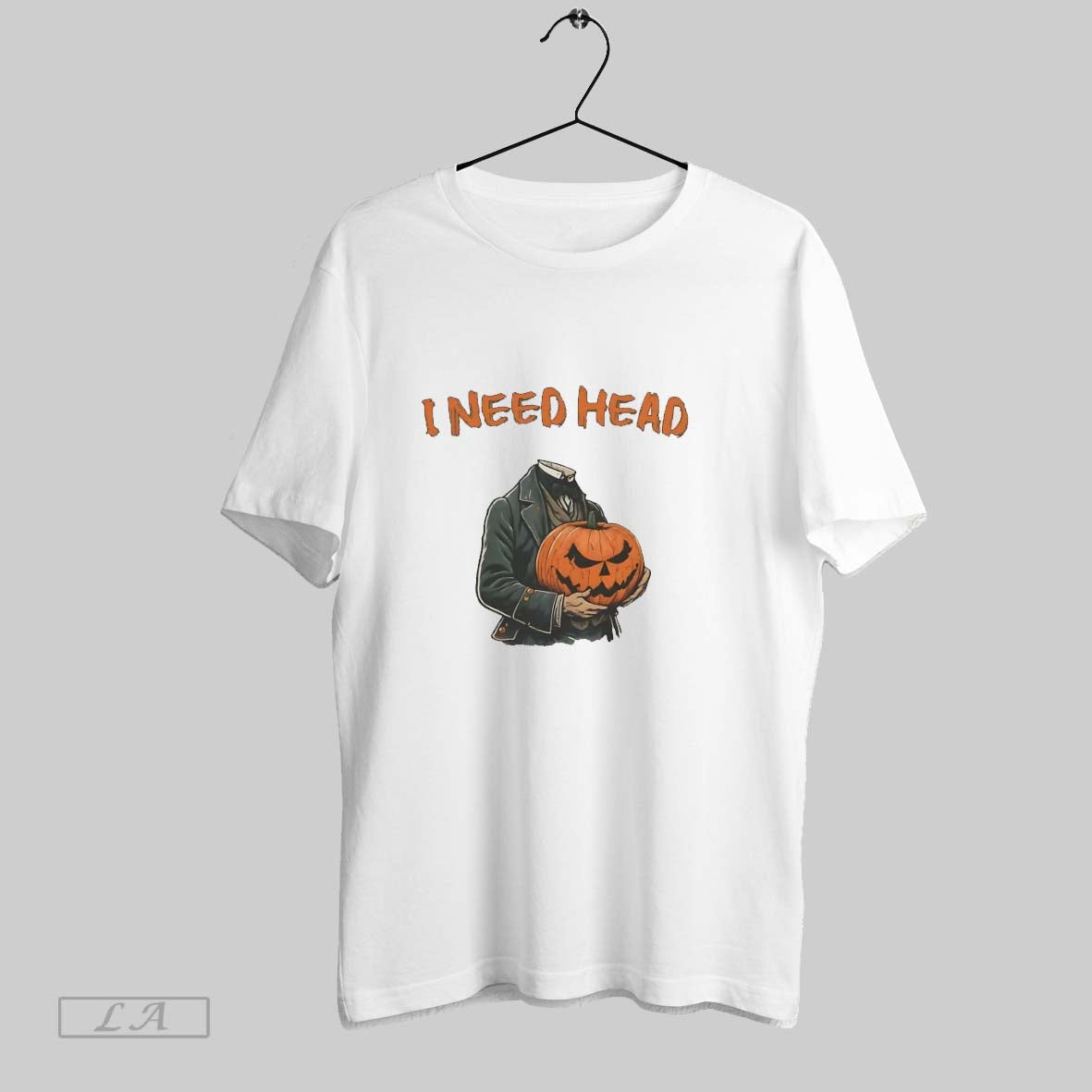 Original Jack O Lantern I Need Head Halloween Long Sleeve Designer
