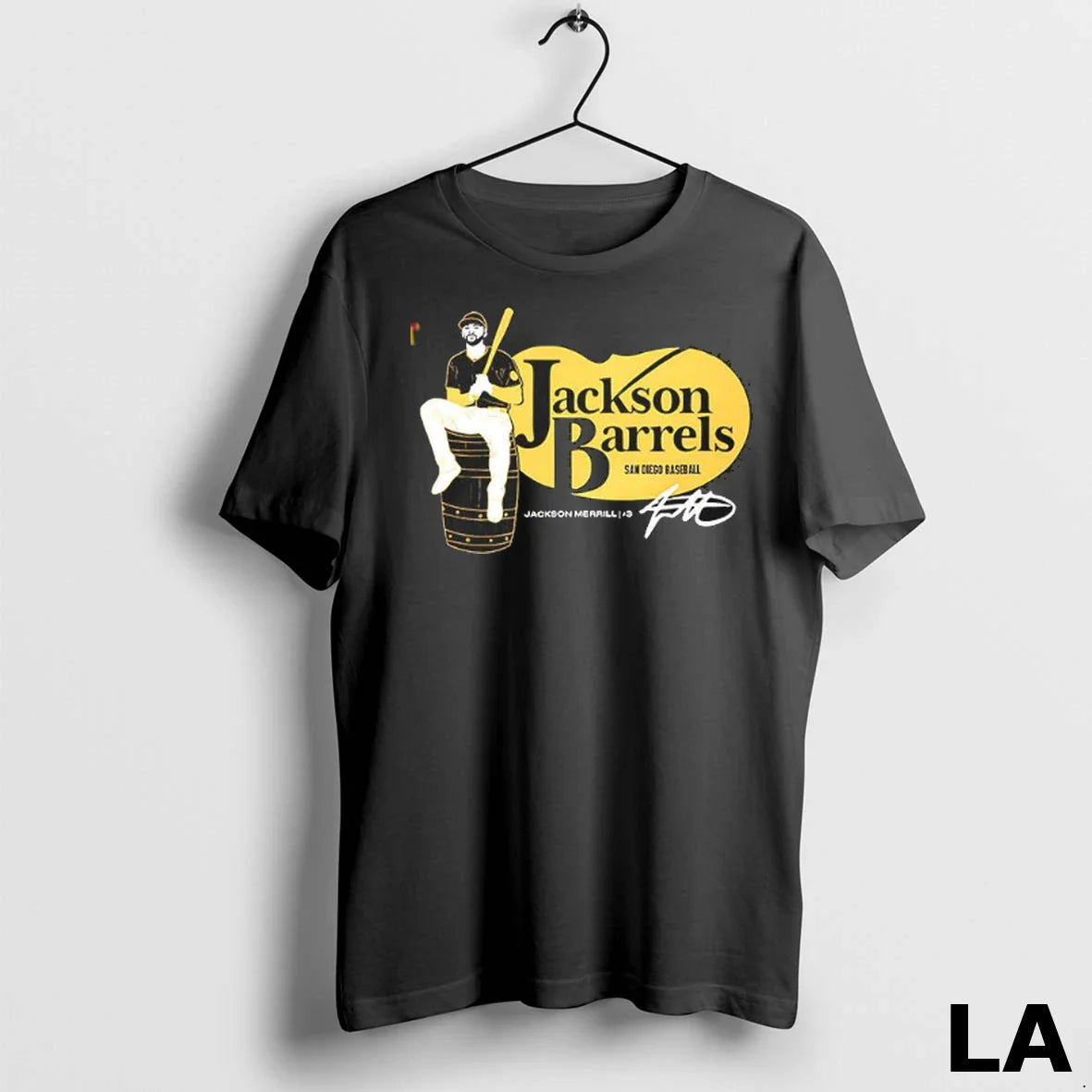 Original Jackson Barrels San Diego Baseball Long Sleeve Elegant Design