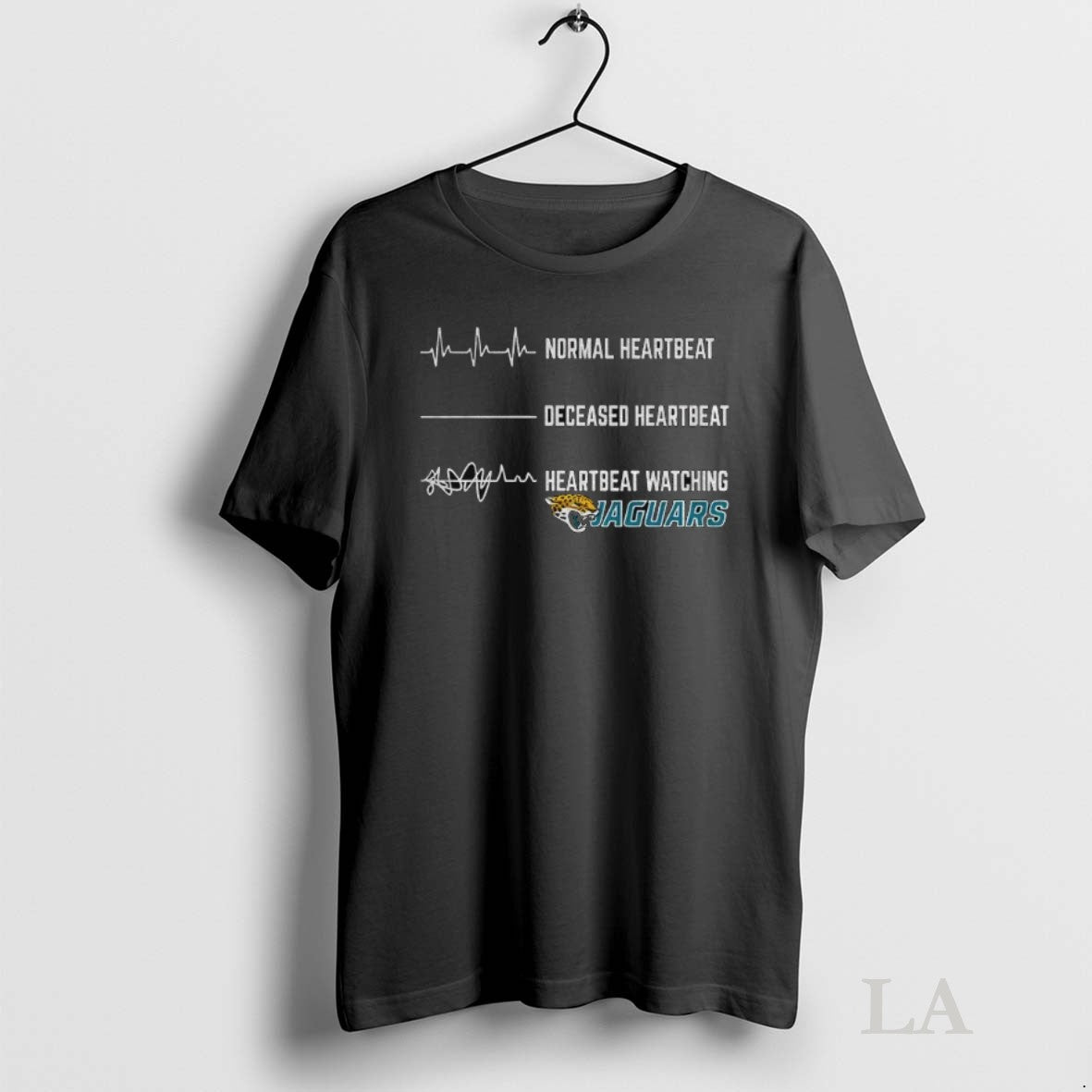 Original Jacksonville Jaguars Football Normal Heartbeat Deceased