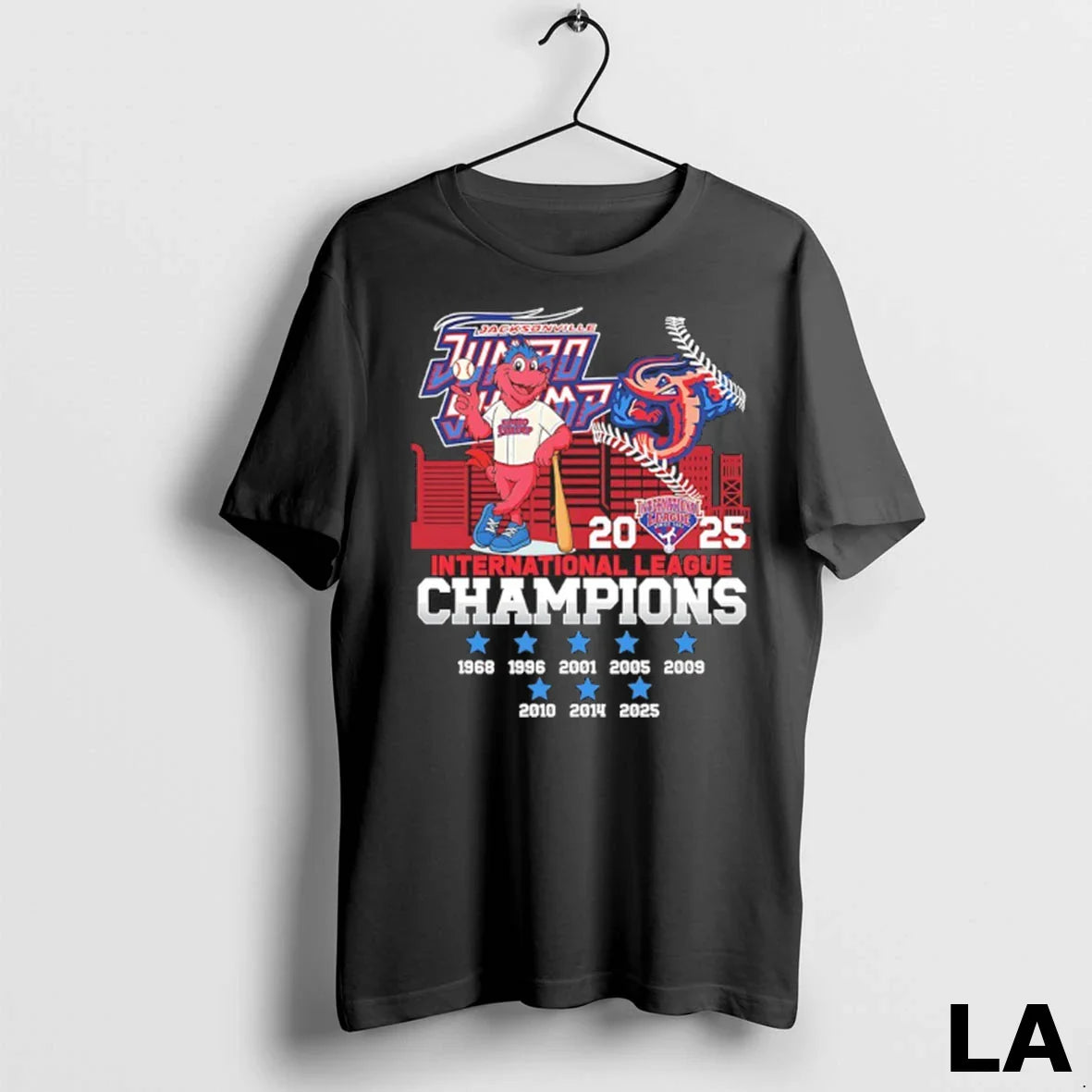 Original Jacksonville Jumbo Shrimp 2025 International League 8X