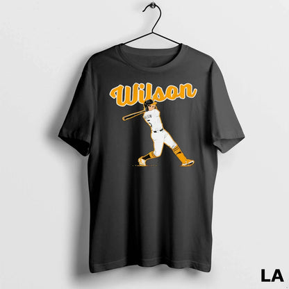 Original Jacob Wilson Oakland Athletics Slugger Swing Long Sleeve
