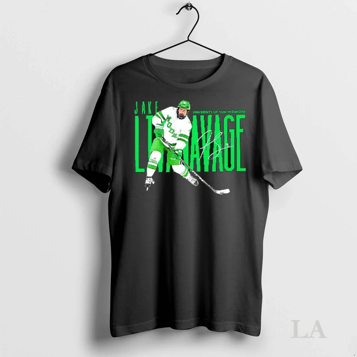 Original Jake Livanavage Player University North Dakota Athletics