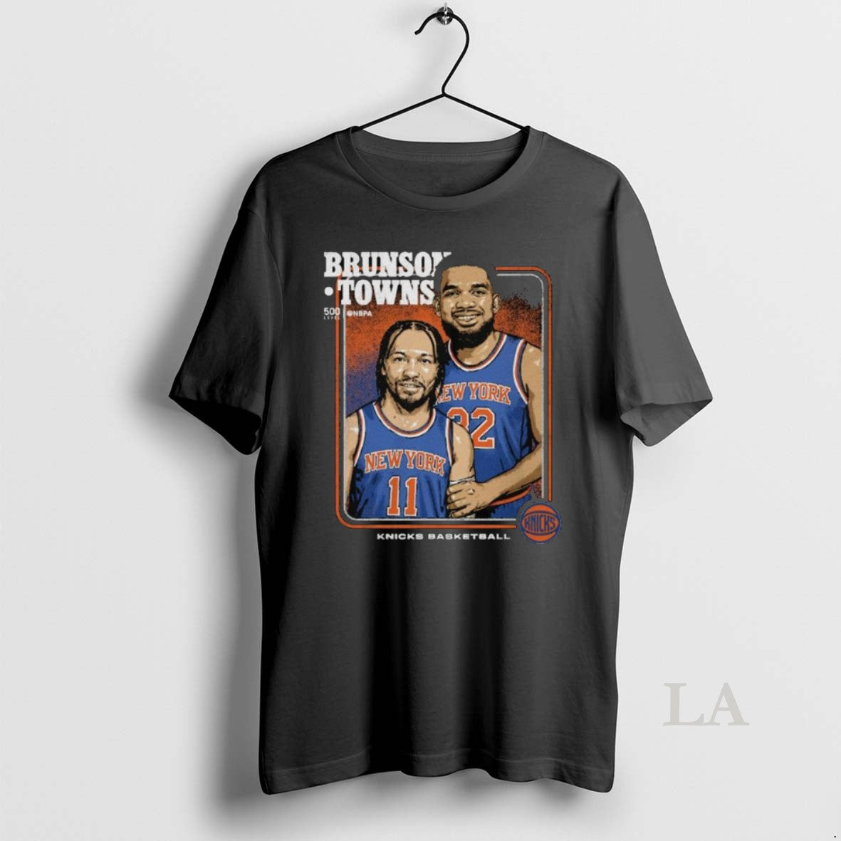 Original Jalen Brunson Karl Anthony Towns New York Knicks Step
