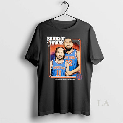 Original Jalen Brunson And Karl Anthony Towns Step Brothers Shirt