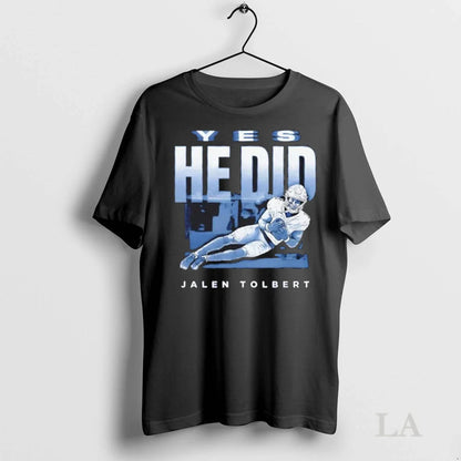Original Jalen Tolbert Dallas Cowboys Yes He Did Tank Top Classic
