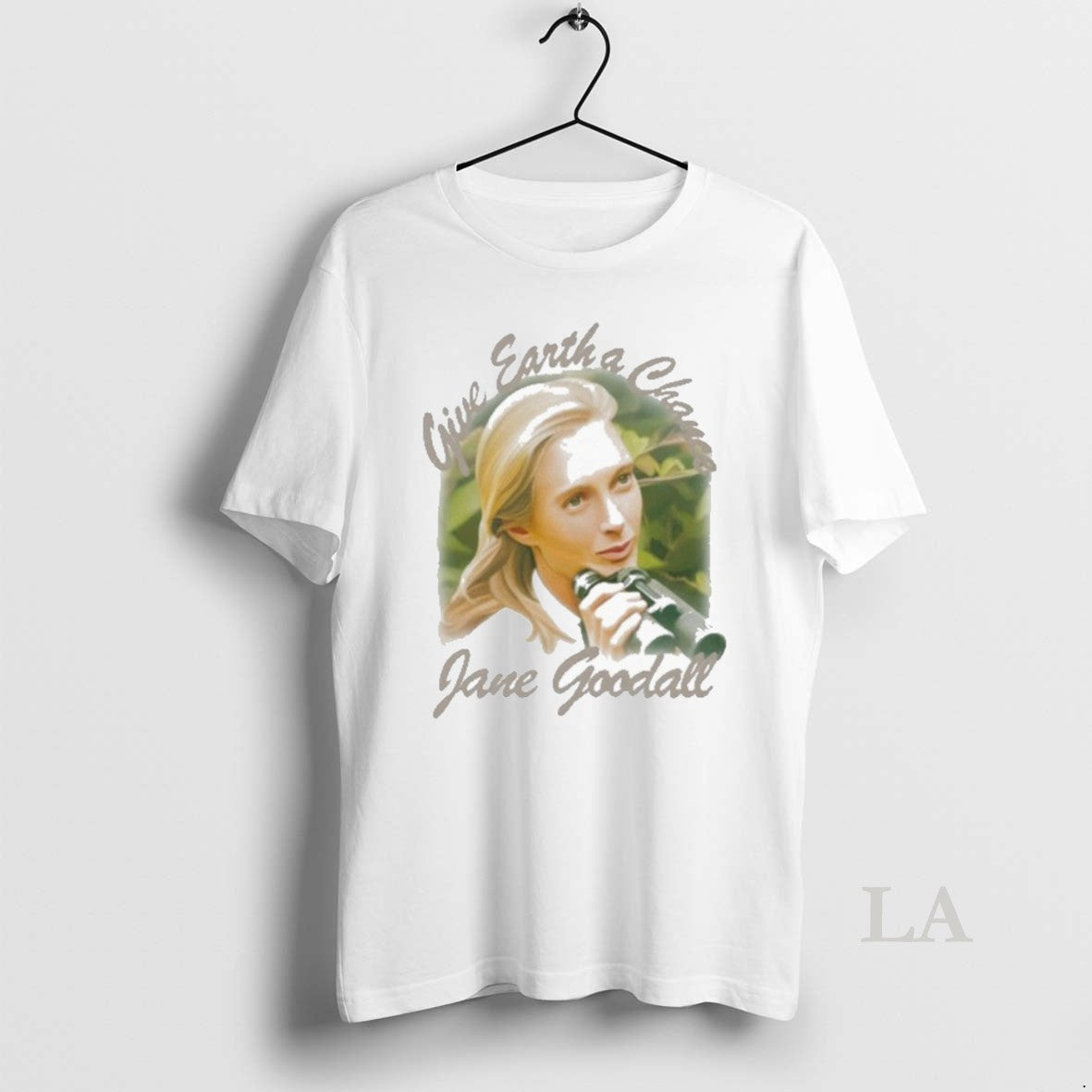 Original Jane Goodall Give Earth Chance Memorial Tribute To Life
