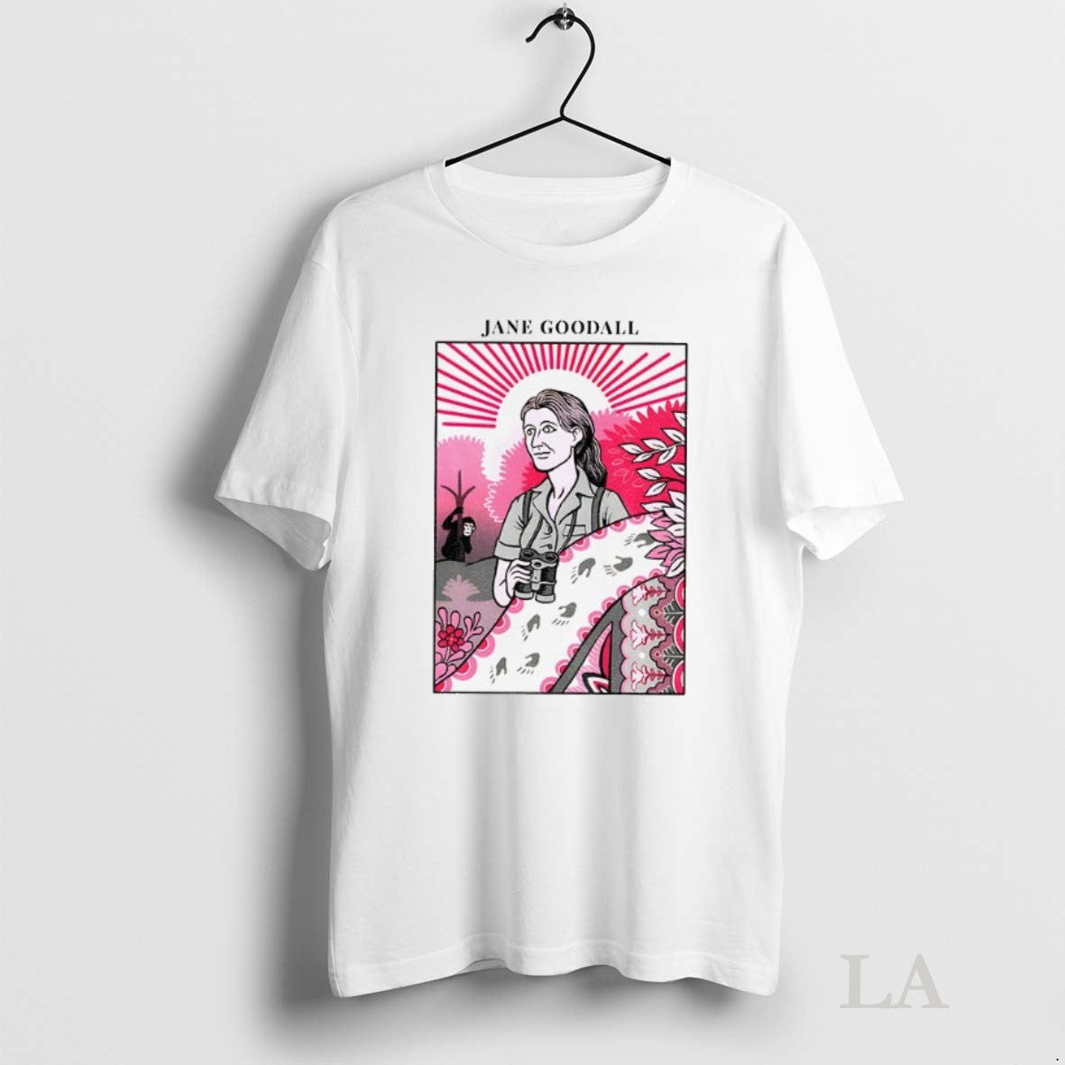 Original Jane Goodall Tribute Wildlife Conservation Legacy Shirt