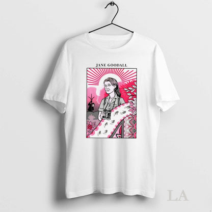 Original Jane Goodall Tribute Wildlife Conservation Legacy Shirt