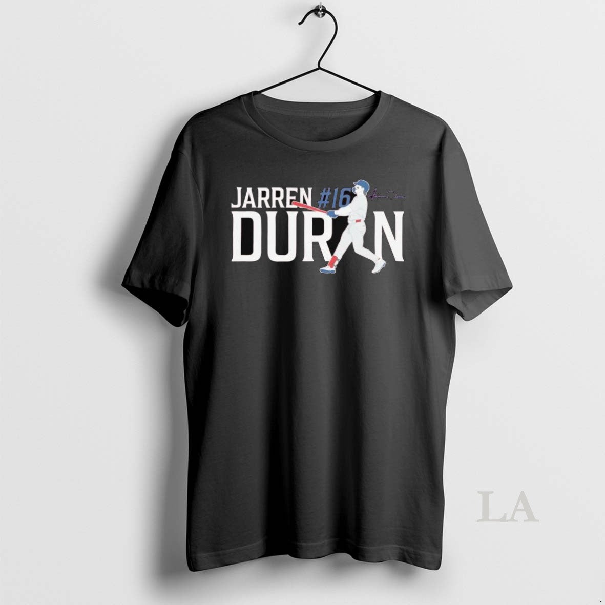 Original Jarren Duran 16 Boston Red Sox Baseball Mlb Signature Long