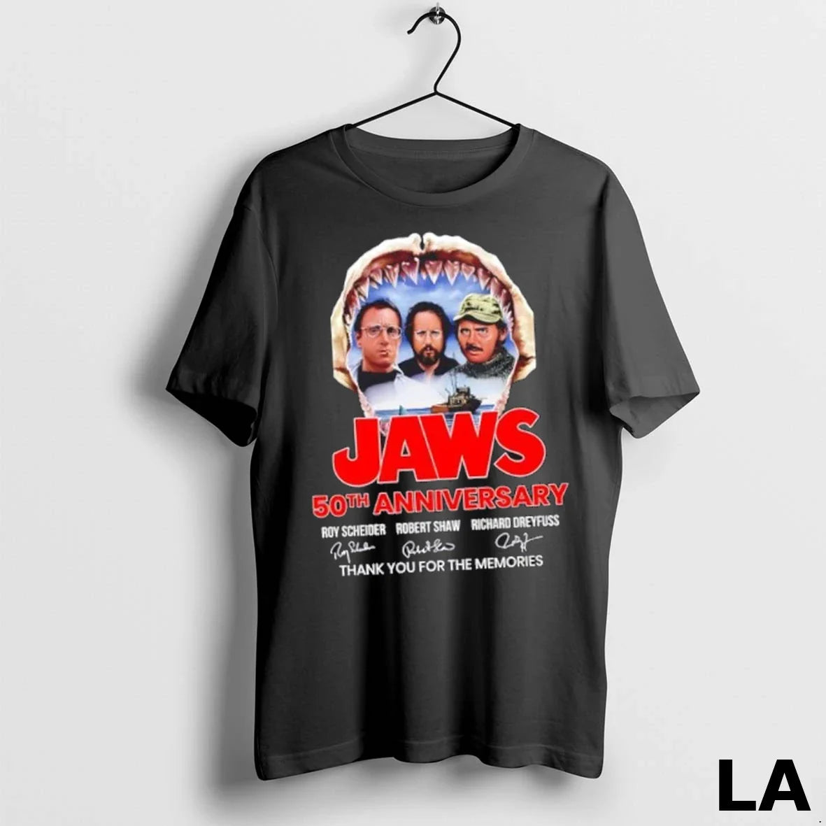 Original Jaws 50Th Anniversary Roy Scheider Robert Shaw Richard