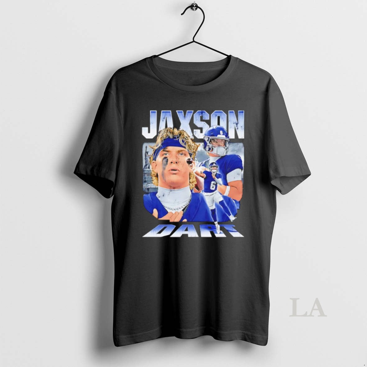 Original Jaxson Dart New York Giants Football Player Collage Shirt