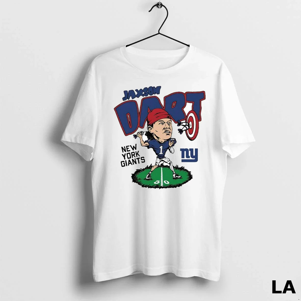 Original Jaxson Dart Caricature New York Giants Tank Top Unique Gift
