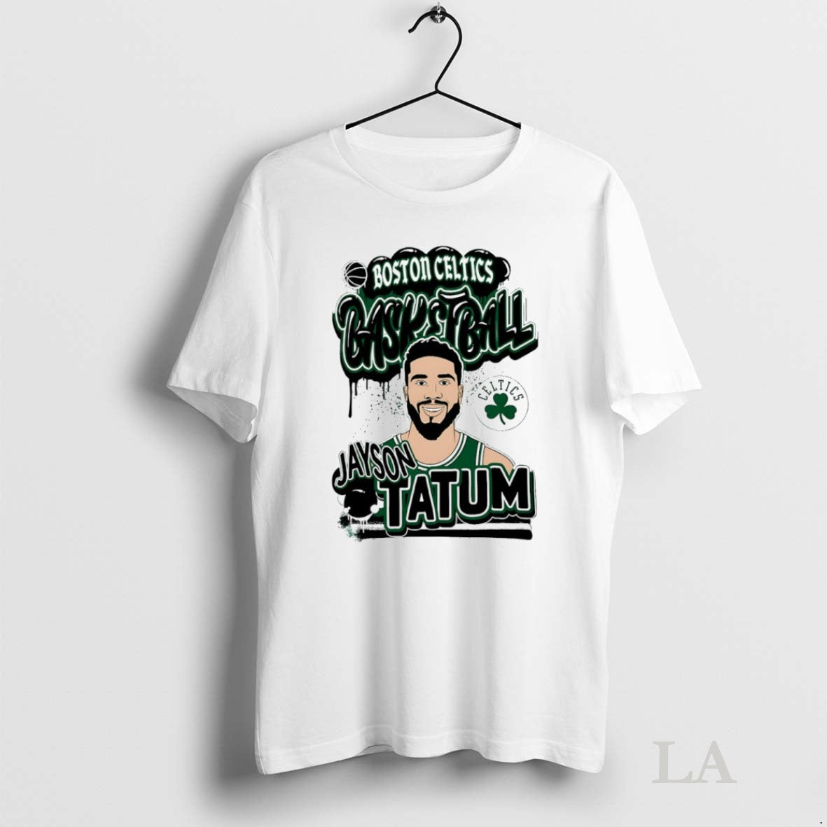 Original Jayson Tatum Boston Celtics Basketball Caricature TShirt