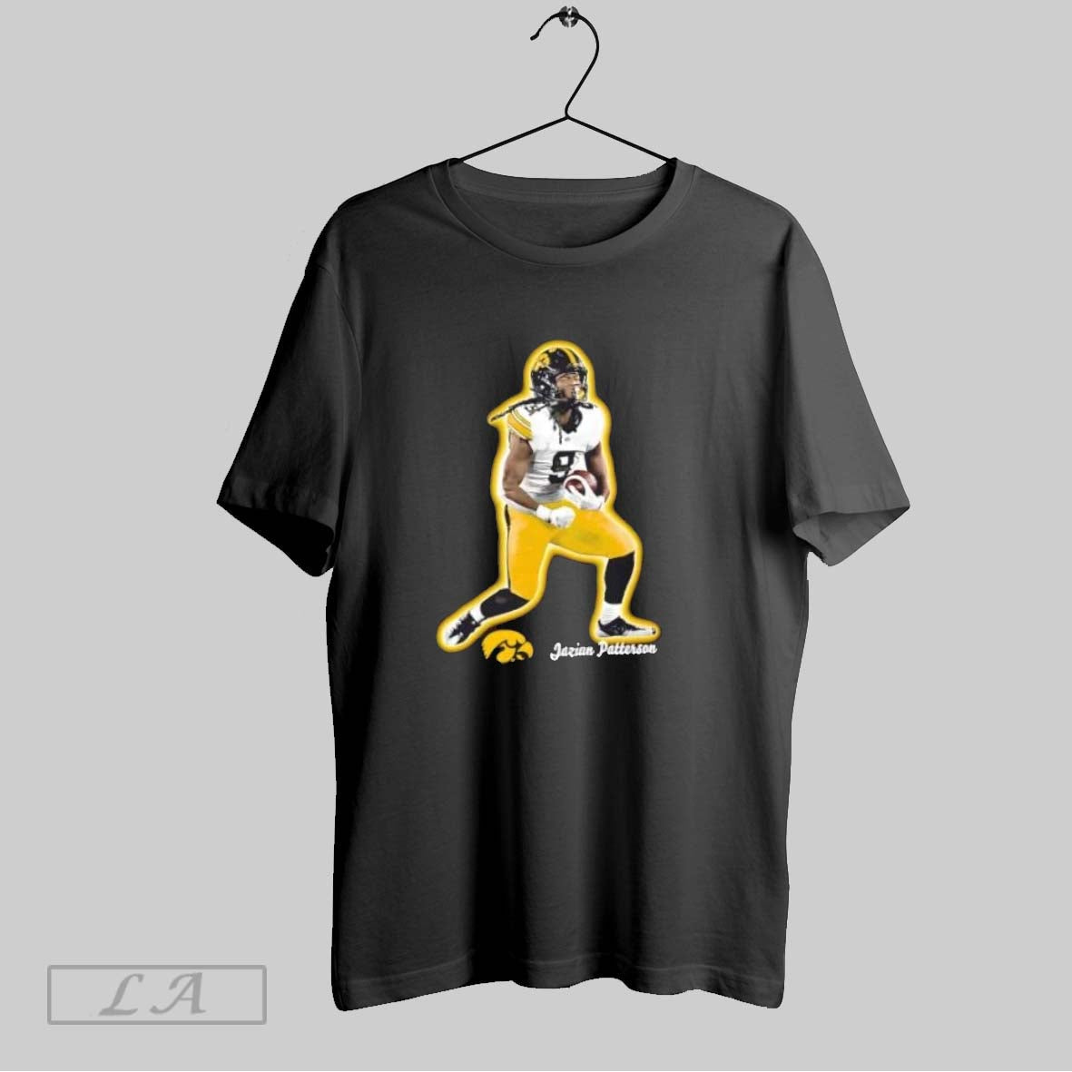 Original Jaziun Patterson Iowa Hawkeyes Portrait Hoodie Unique Art