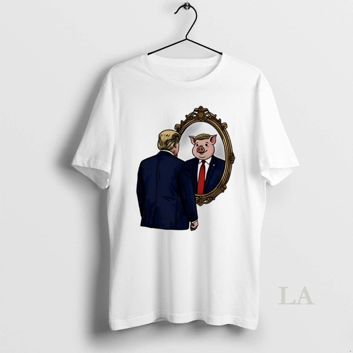 Original Jb Pritzker Wearing Quiet Piggy Trump Hoodie Exclusive