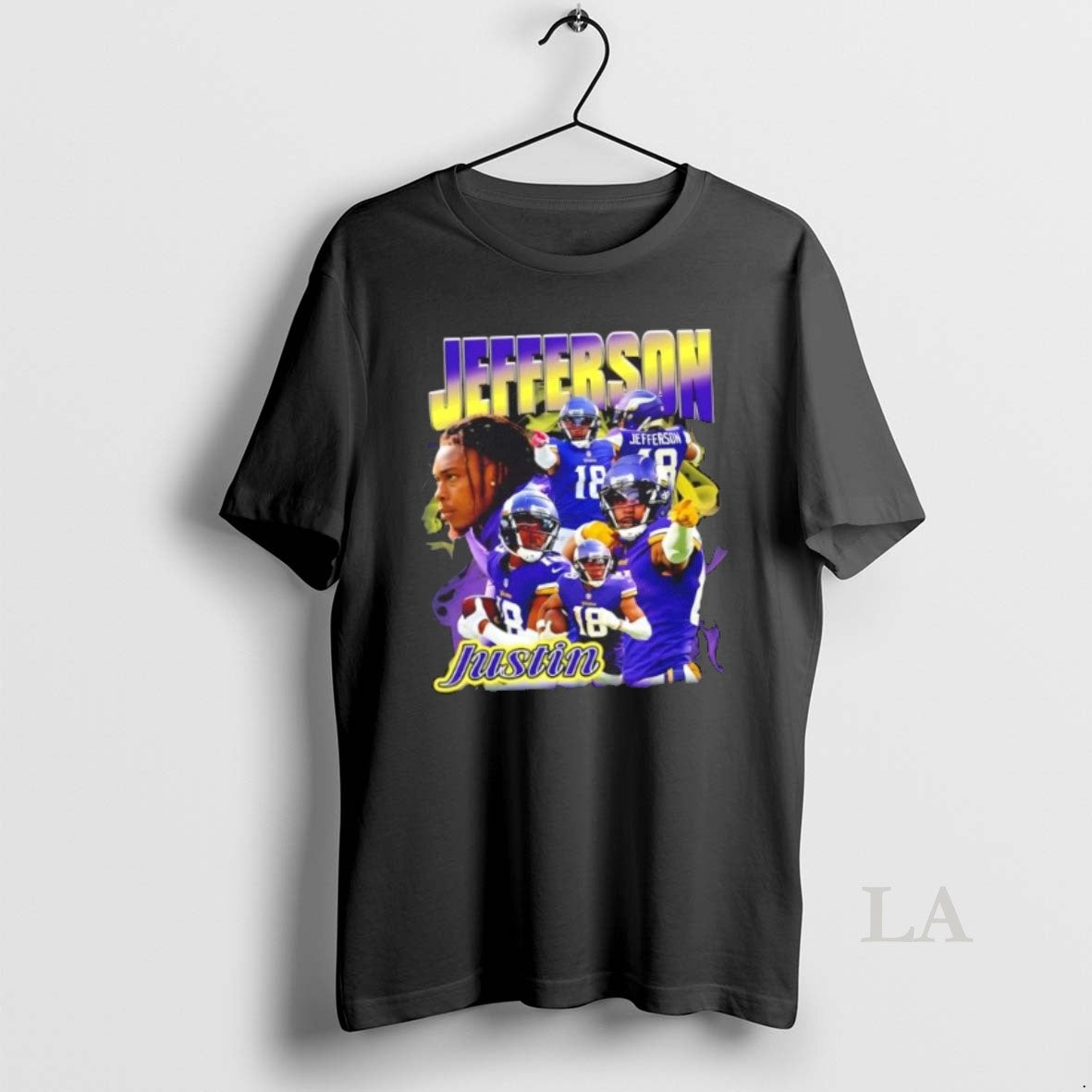 Original Jefferson Justin Minnesota Vikings Football Signature Hoodie