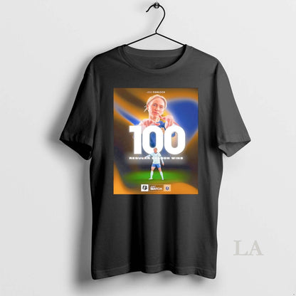Original Jess Fishlock 100 Regular Season Wins Tank Top Elegant
