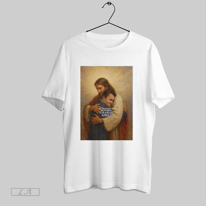 Original Jesus Hug Charlie Kirk Freedom We Remember TShirt Designer