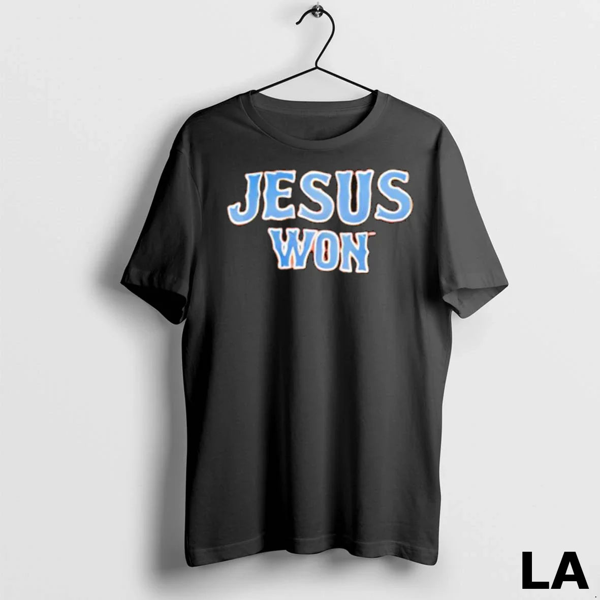 Original Jesus Won Ladies Hoodie Retro Art