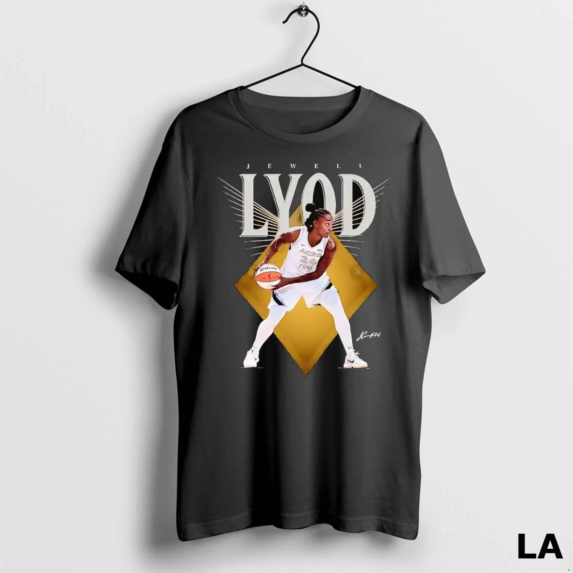 Original Jewell Loyd Dribbling Signature Las Vegas Aces Hoodie Modern
