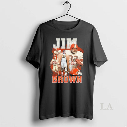 Original Jim Brown 32 Player Shirt Premium Design