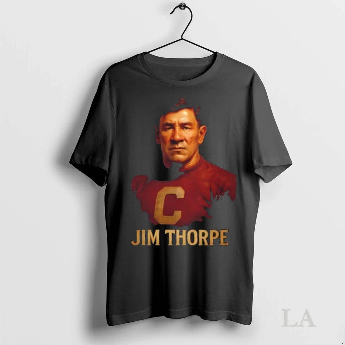 Original Jim Thorpe Hyper Realistic Digital Art Hoodie Retro Art